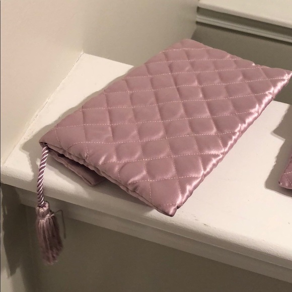 Dessy Group Suede Rose Clutch - Picture 3 of 8